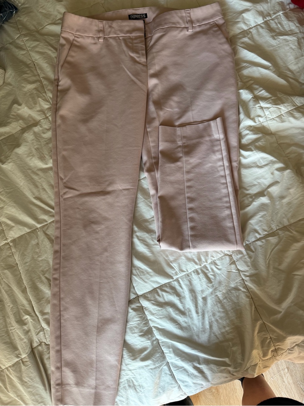 Express Light Blush Dress Pants